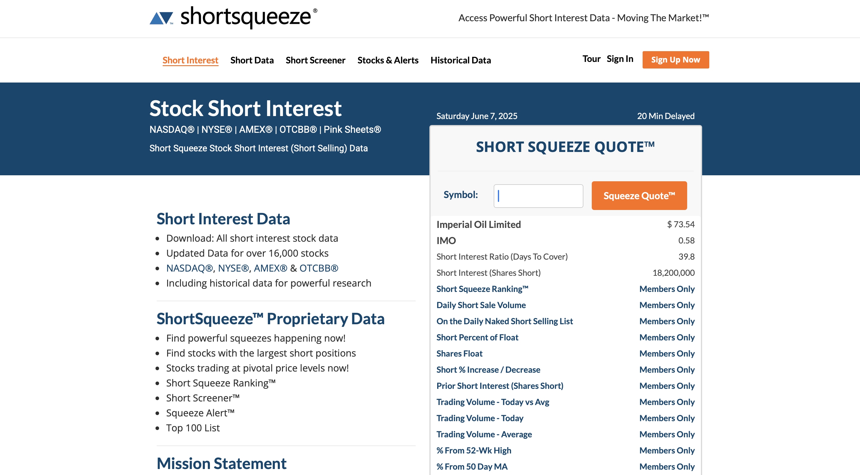 shortqueeze